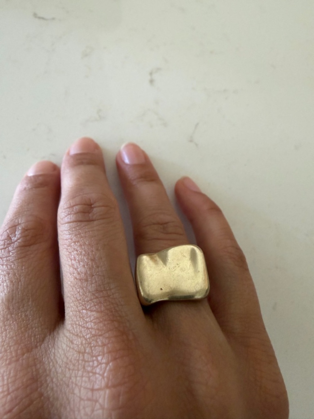 Cashmere cactus ring